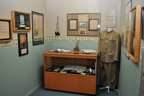World War 1 exhibit